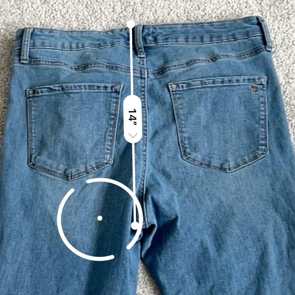 Jessica Simpson Jeans Women’s Skinny Ankle Light Wash Pants Size 12 - Picture 10 of 10